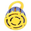 Handled Cage Bell Babies Rattle Orff Plastic Kids Music Percussion