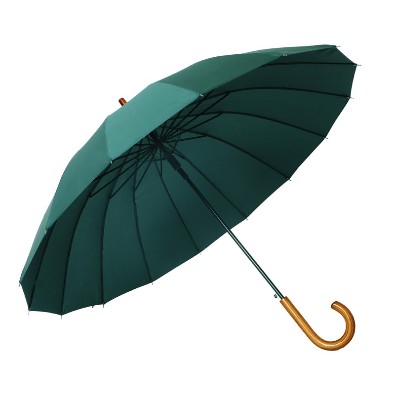 SoulRain 16 Ribs 48" Stick Umbrella Auto Open Solid Color