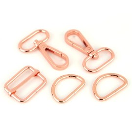 Sallie Tomato Level 3 Basic Hardware Kit,1 Inch, Rose Gold, STS194C