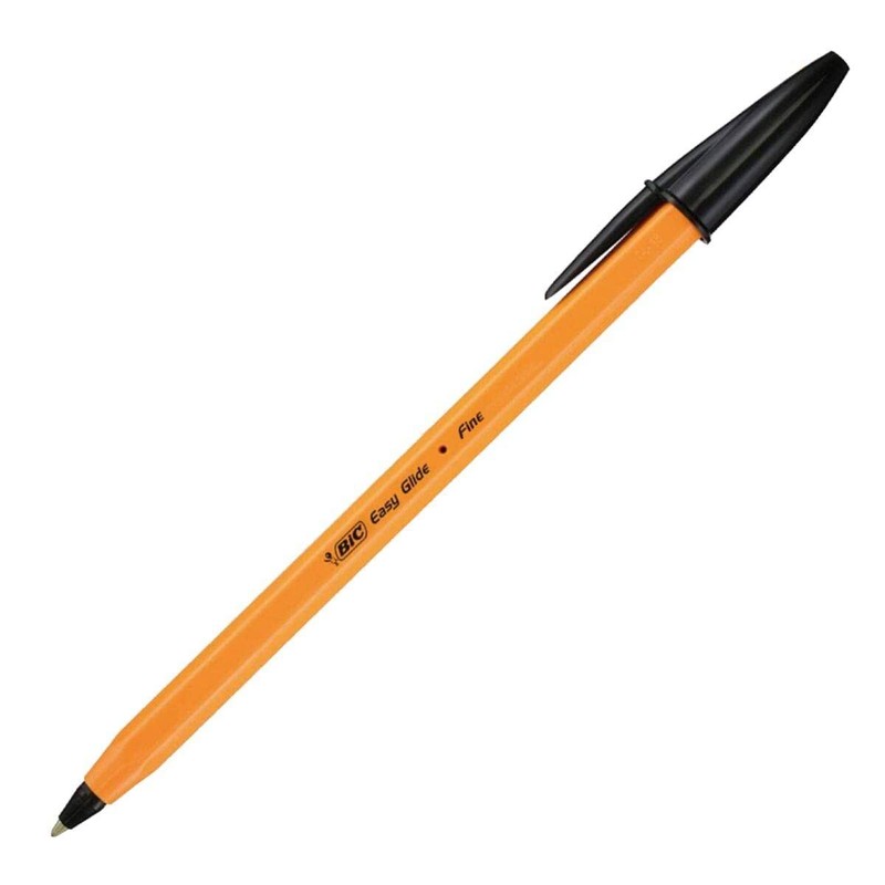 BIC Bic Japan Oil-Based Ballpoint Pen Orange 0.7mm Black 12-Piece