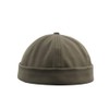 Unisex Docker Brimless Hats Beanie Skullcap Worker Sailor Cap Retro