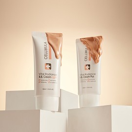 Cellmuller Vital Radiance BB Cream Light 50ml+Sample Bulk BB Cream Light Dermatology Random Pack of 3 / 셀뮬러 비탈 래디언스 비비크림 라이트 50ml+샘플대량 비비크림 라이트  피부과 랜덤팩3장