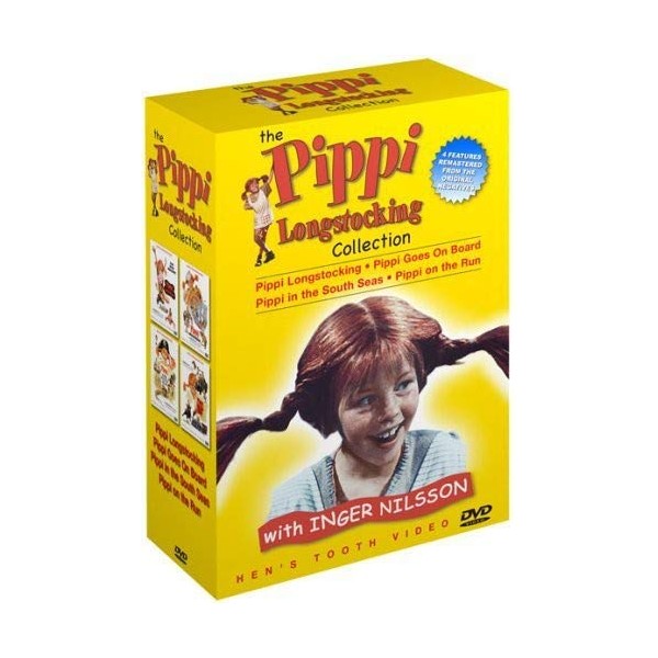 The Pippi Longstocking Collection (Pippi Longstocking / Pippi Goes on Board / Pippi in the South Seas / Pippi on the Run)