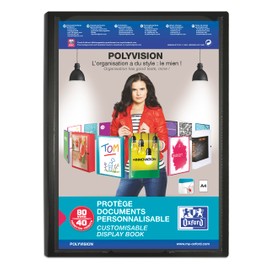 Elba - 100206234 - Polyvision Customizable Document Holder 80 Polypropylene Opaque A4 Random Color