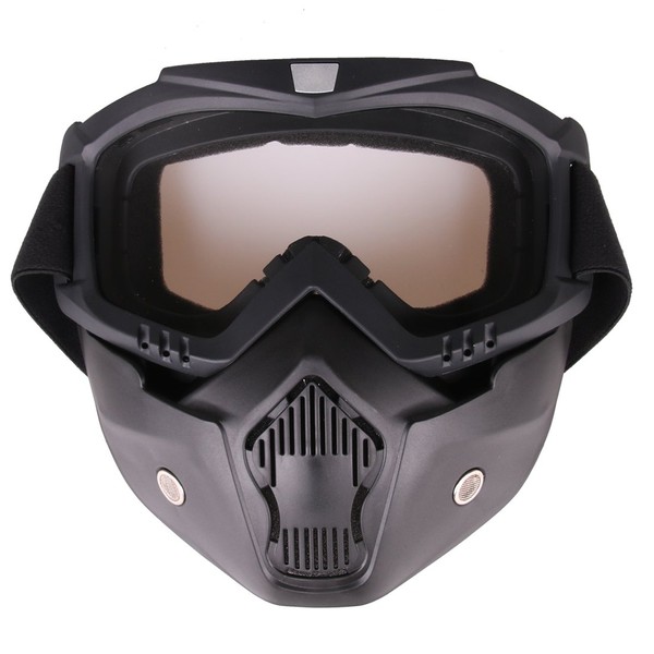 FOKOM Masque Tactique Pare-balles Soft Bullet Dart Miroir Classique Masque de Protection Lunettes de Protection pour Nerf
