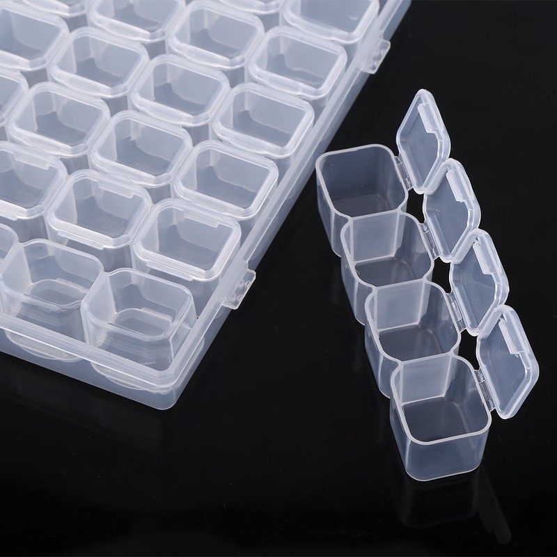 Cápsula de Medicina Tableta de Vitamina Contenedor Caja de Almacenamiento