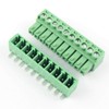 DBParts 10 Sets 10-Pin (10 Pole) 3.81mm Pitch Angle Screw