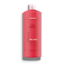 Wella Professionals Invigo Brilliance Shampoo for Fine Normal Colored Hair, Professional Color Protecting & Color Vibrancy Shampoo, 33.8 Fl oz