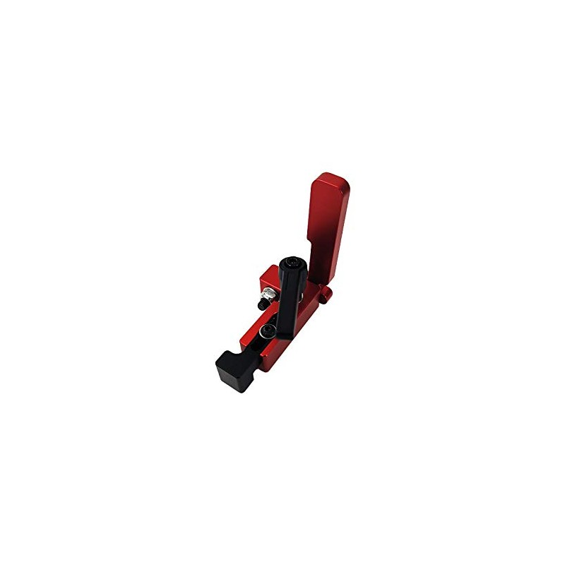 CarAngels Wood Shoot Dedicated Limiter, Red Miter Truck Positioning T-Track