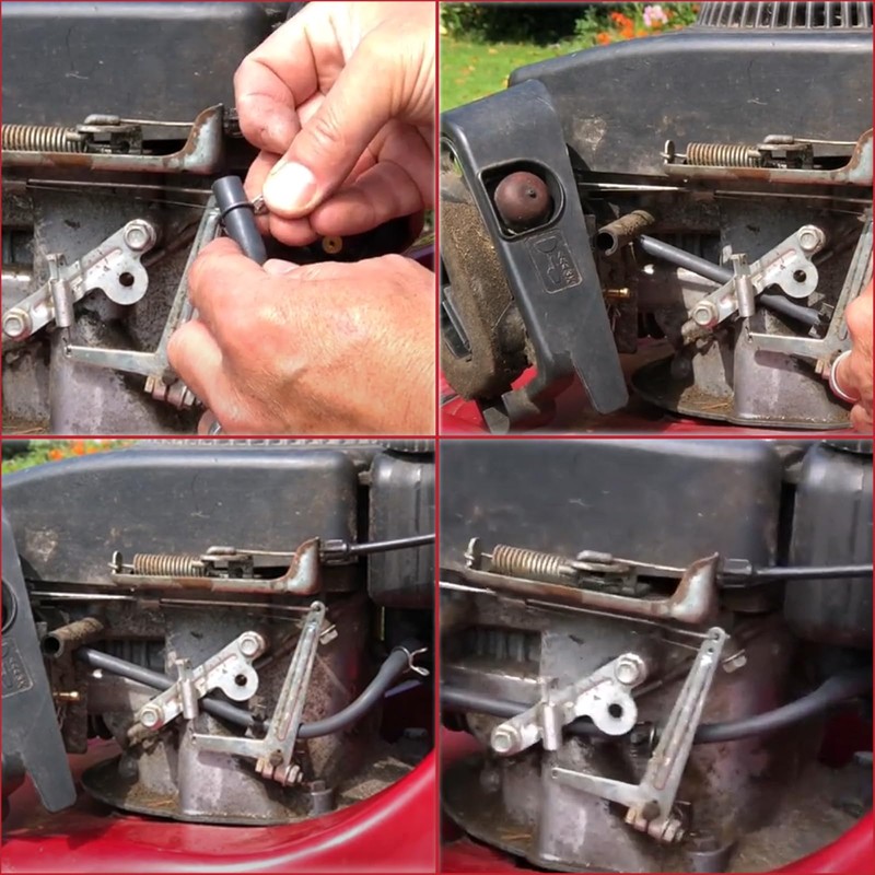 SPARES2GO 60cm Fuel Inline Pipe Tank Connection Kit for Briggs