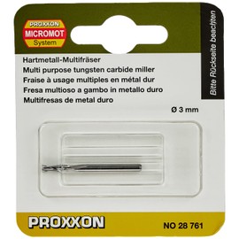 Proxxon 28761 7/64-Inch Tungsten Carbide Milling Cutter