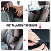 TESGADGETS Tissue Box Holder for Front Seat, Headrest Organiser with