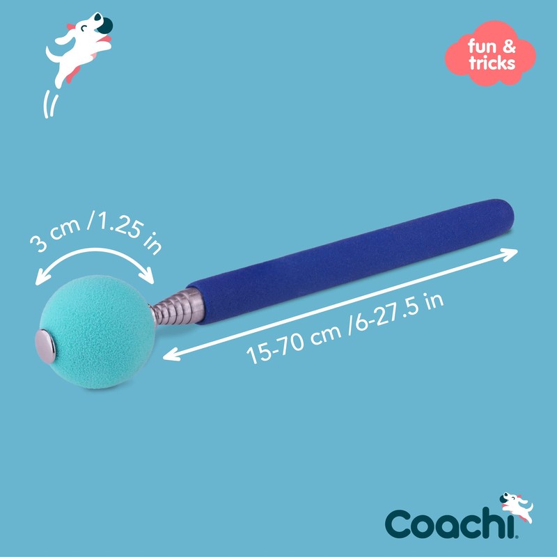 Coachi Target Stick, Telescopic Design with Large Ball for Target,