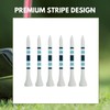 Obirdie Bamboo Golf Tees (Navy & Blue)