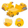 Kisangel 3pcs Excavator and Dump Realistic Construction Vehicles for Enhancing