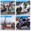 KENRONE Heavy Duty Bike U Lock, 4 Digit Combination Password