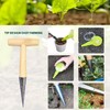 4 x Hand Dibber Gardening Tool Garden Seed Dibber Seed