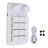 12 Keys Small Keyboard with Dual Knobs and RGB Light