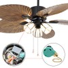 Topbuti 3 Pack Ceiling Fan Switch 3 Speed 4 Wire