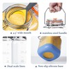 1 Gallon/128 OZ Large Fermentation Jar, Mead Making Kit, Pickle
