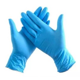 TAC Global Solutions Guantes descartables TAC Global Solutions color azul talle M de nitrilo en pack de 10 x 50 unidades