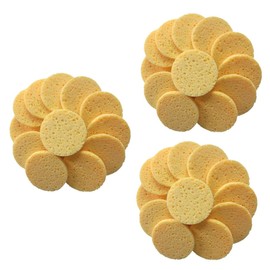 Minkissy 60pcs Skin-friendly Cotton Pads Soft Makeup Remover Sponges for Gentle Face Cleansing Round for Daily Use Safe for Skin Types