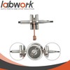labwork Engine Cylinder Piston Crankshaft Kit Replacement for Yamaha YZ80