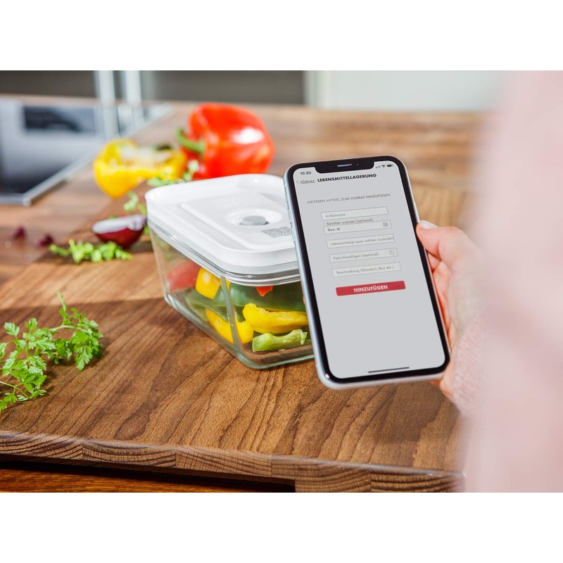 Zwilling 36804-300 Fresh & Save Vacuum Plastic Container, Large Size,