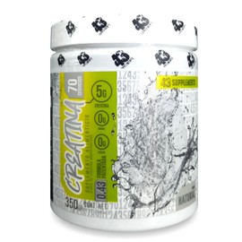 43 SUPPLEMENTS  CREATINA 350G  SABOR NATURAL  Creatina monohidratada de alta pureza  70 servicios por envase.                                         