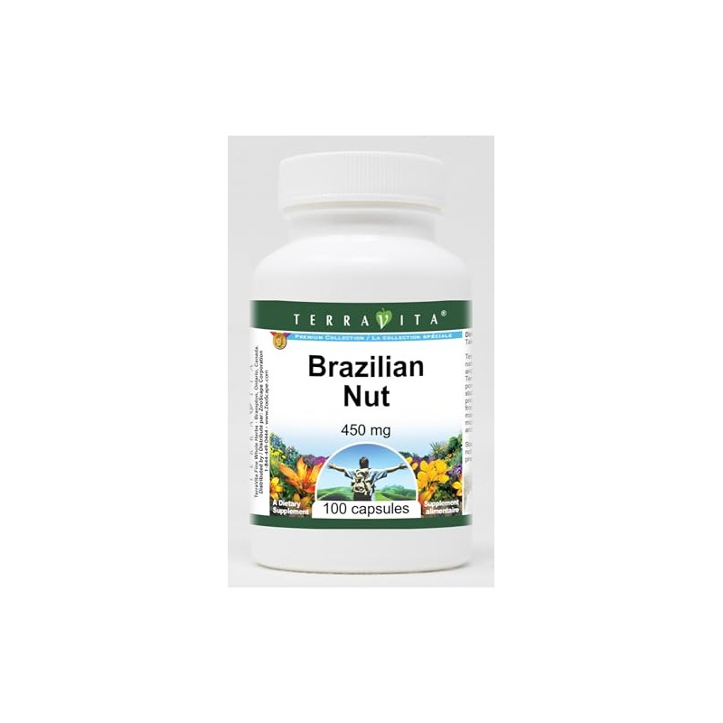 Brazilian Nut - 450 mg (100 Capsules, ZIN: 519323)