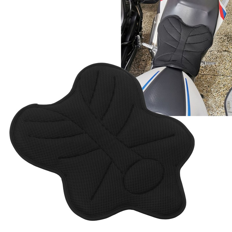 Motorcycle Seat Cushion Cover Seat 3D Mesh Breathable Non Slip