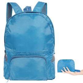 AiQInu Foldable Backpack, Ultra Light, Waterproof Hiking Backpack, Unisex Daypack, Outdoor for Sports, Climbing, Camping, Travel, Cycling
