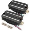 Musiclily Pro HH-DJRC Ceramic Rail Blade Humbucker Neck Bridge Pickups