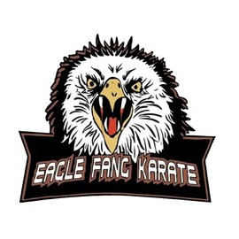 Eagle Fang Karate 4 Stickers Vinyl 3x2.5 inch Karate Kid Cobra