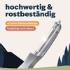 kjøk Premium Sparschäler scharfe Edelstahl Klinge und rutschfester Griff -