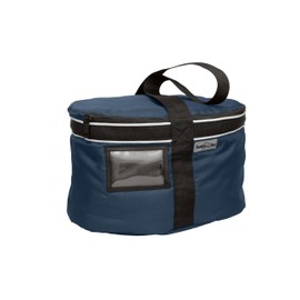 Chestnut Bay Quilted Lined Helmet Bag (Navy)