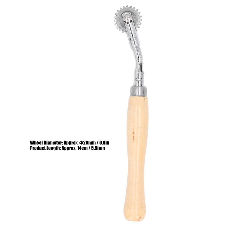 Sampling wheel, perforator tool, stainless steel roll, comfortable feel, 2