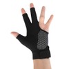 Boodun Unisex Adults 3-Finger Snooker Pool Cue Glove Billiards Shooters