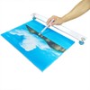 Artist Leaning Bridge 14.5inches Clear Hand and Wrist Rest Adjuatble