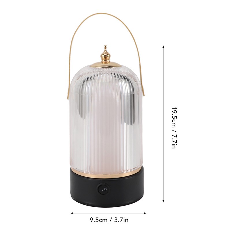 Portable Table Lamp Cordless Lantern LED Table Lamp 3 Lighting