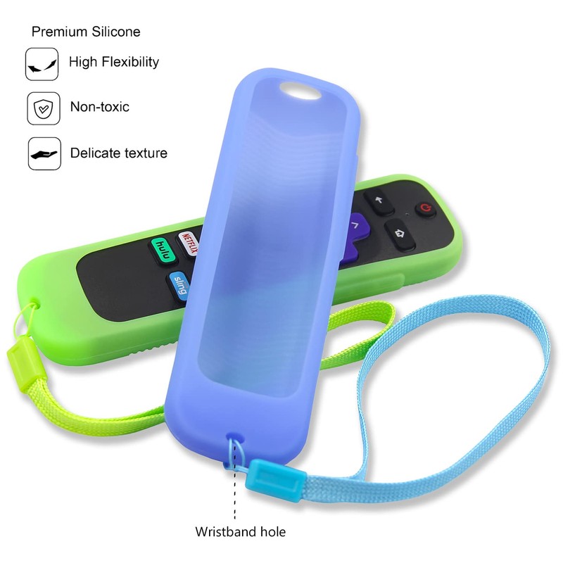 [2 Pack] Remote Cover (Glow in The Dark) Compatible with