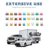 UNLRAE Fuse Kit,Car Accessories Auto Fuses,90 Standard & 108 Mini