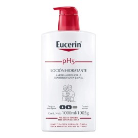 Crema Para Cuerpo Eucerin Ph5 Loción Hidratante Botella 1 Lt