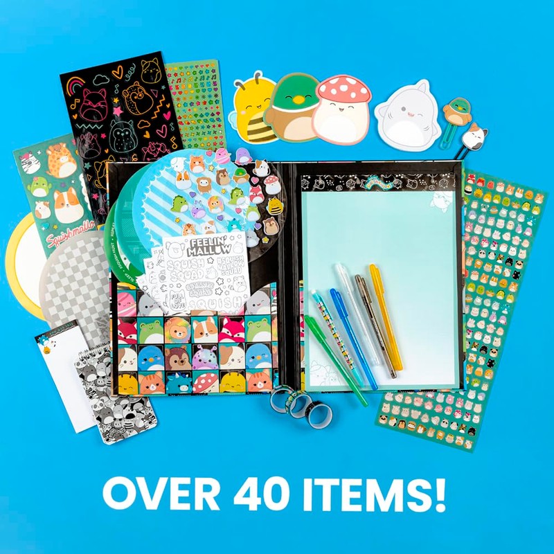 Fashion Angels Squishmallow Stationery Super Set, All About Squish (6+