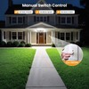 Onforu 15000lm LED Flood Lights Outdoor, 5 Adjustable Heads, Switch