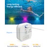 Vangue Premium Rechargeable Submersible Lights, 3 Lighting Modes LED Pool