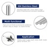 3mm x 150mm 304 Stainless Steel Round Rod, Metal Solid
