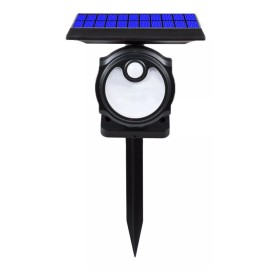 Importeek Lampara Luminario Solar Luces Led Jardin Estaca Exterior