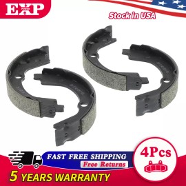 EXPPOWER Rear Ceramic Brake Shoes for Hyundai Sonata Tucson Elantra Kia Sportage Optima