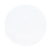 6PCS Round Placemat Woven White Table Mat Heat Insulation Easy